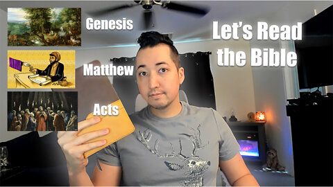 Day 8 of Let's Read the Bible - Genesis 8, Matthew 8, Acts 8