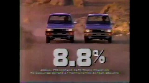 January 5, 1985 - Buy a Nissan Truck, Get an 8.8% Interest Rate