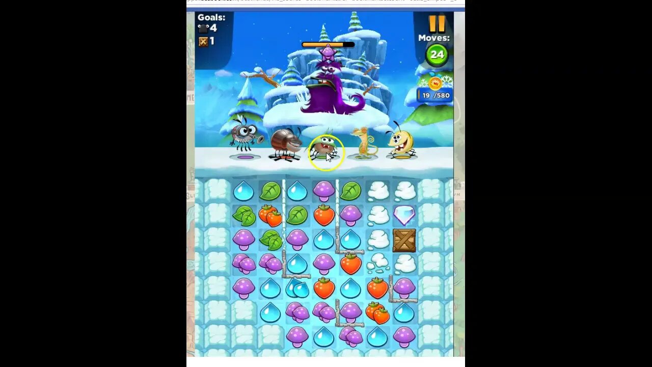 Best Fiends Level 36 Audio Talkthrough; Introducing Gordon