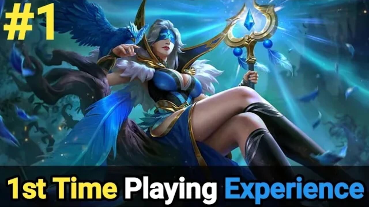 Mobile legend:Bang Bang_First time play????