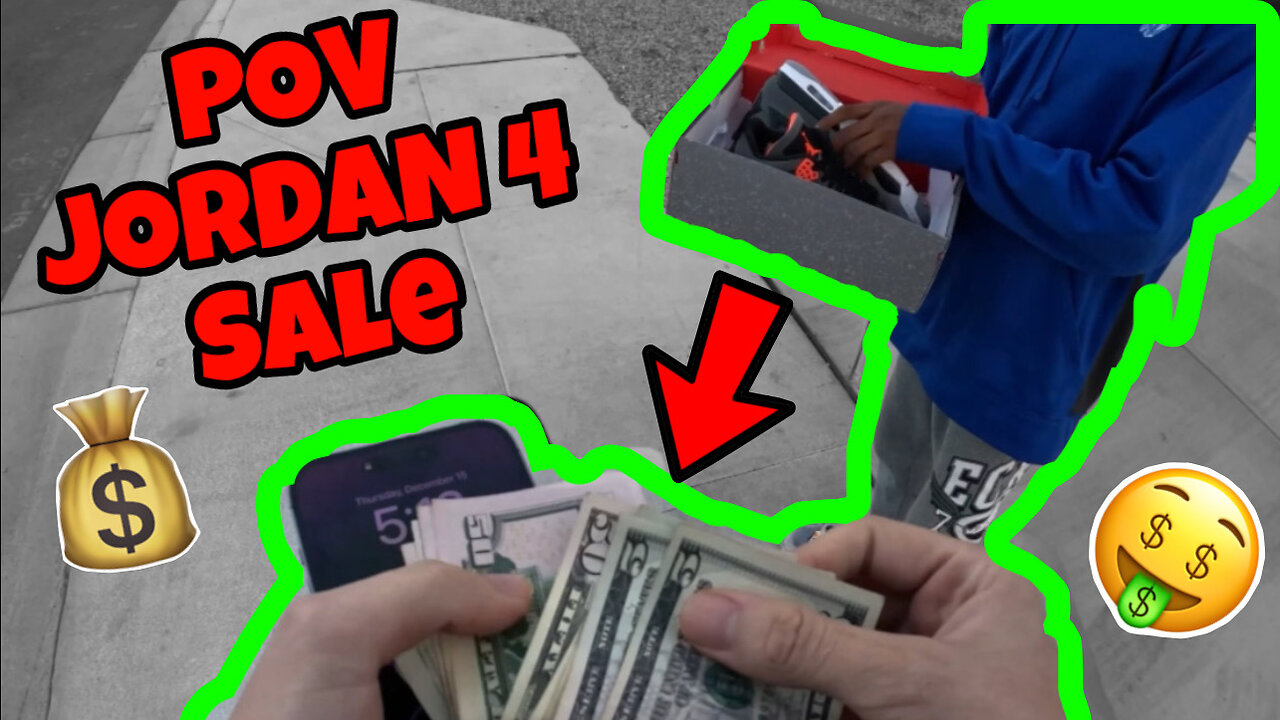 Jordan 4 Infrared Sale POV