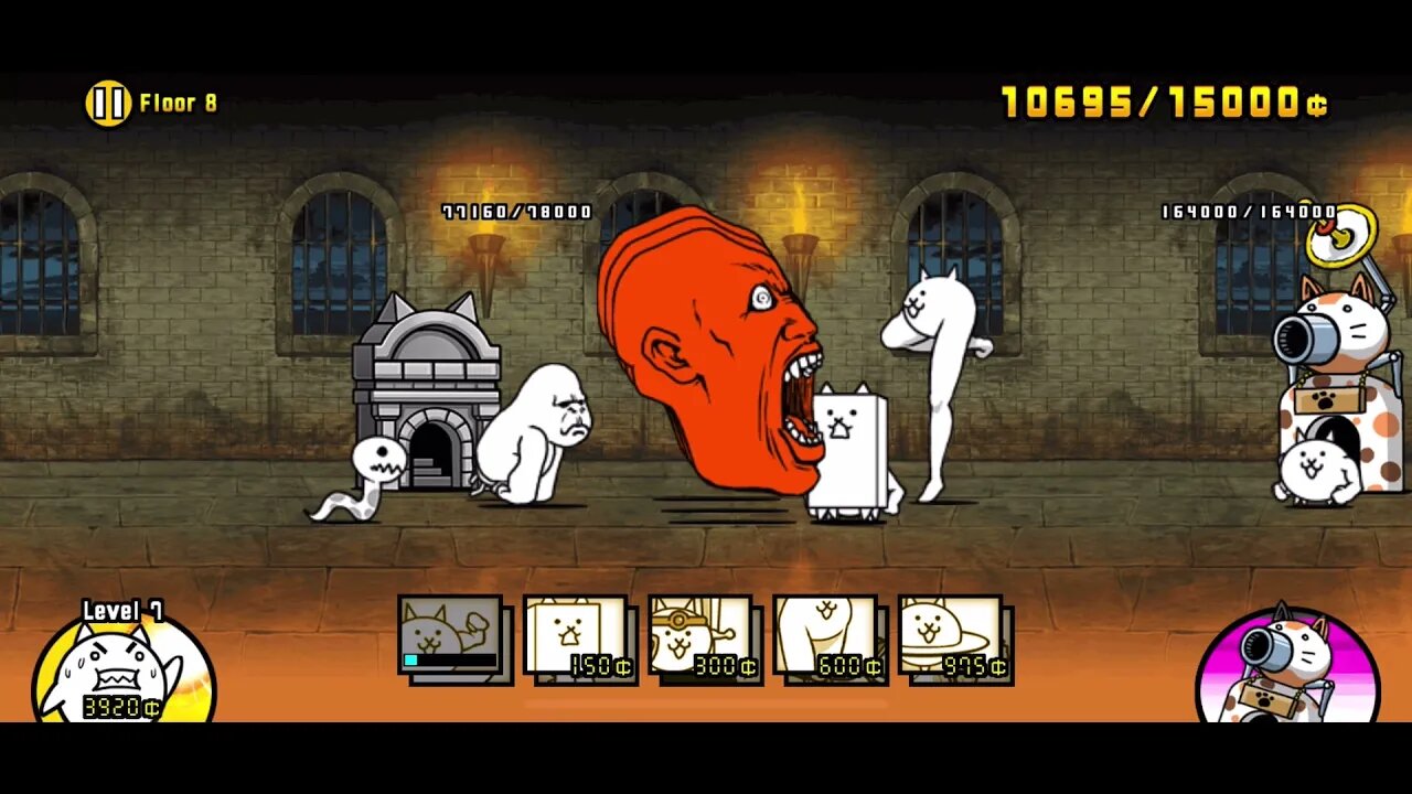 The Battle Cats - Heavenly Tower - Floor 8