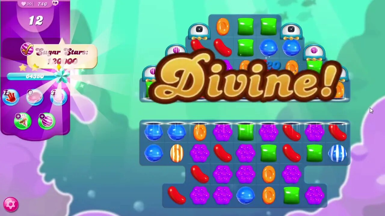 Candy Crush Saga Level 746