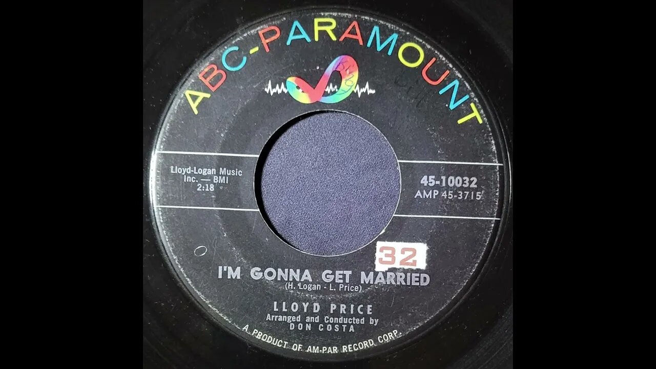 Lloyd Costa, Don Costa - I'm Gonna Get Married