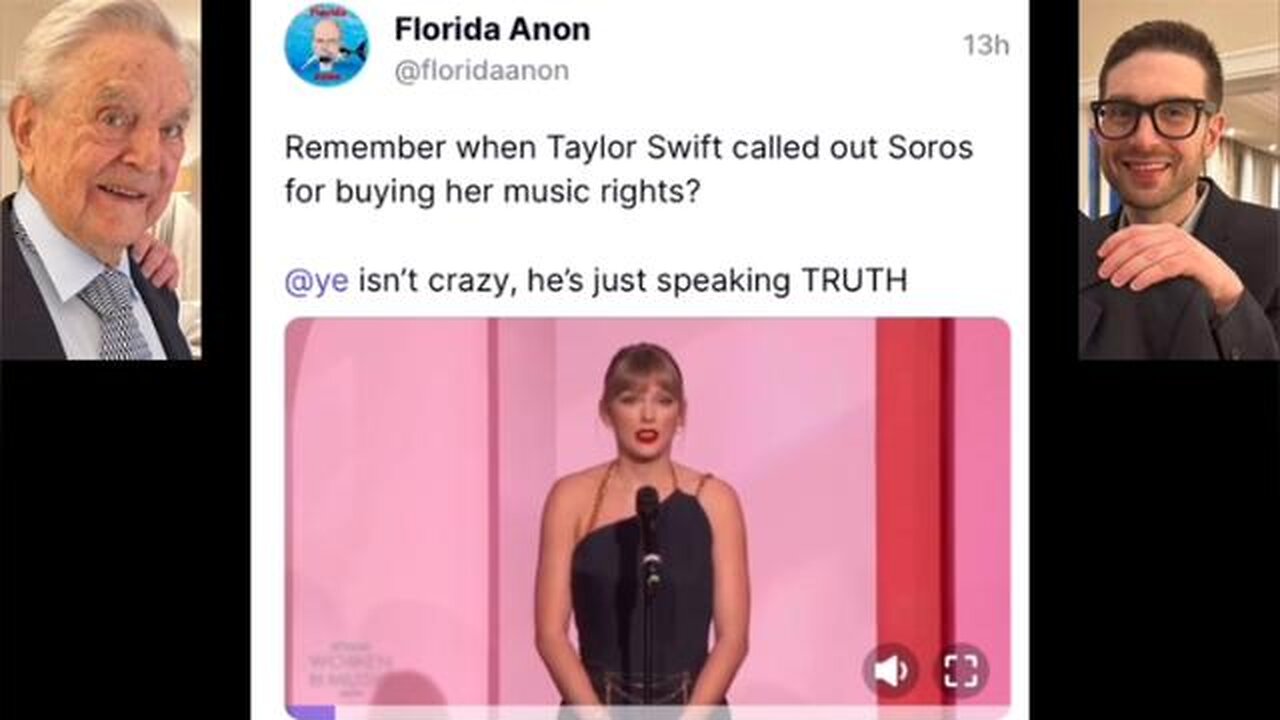 Remember when Taylor Swift called out the Soros family for buying her music rights? (April 2020)