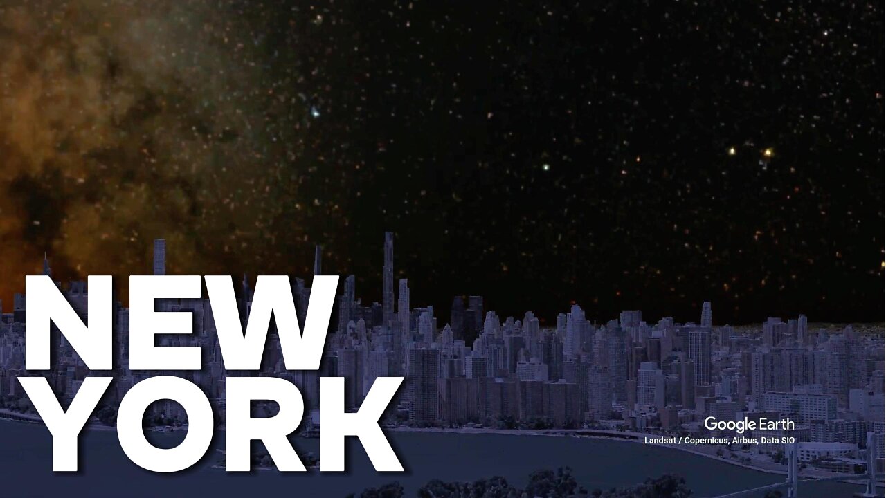 Stolen Stars: 7 Days of the Milky Way Across Manhattan