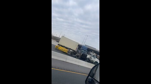 Truck Accident On Highway