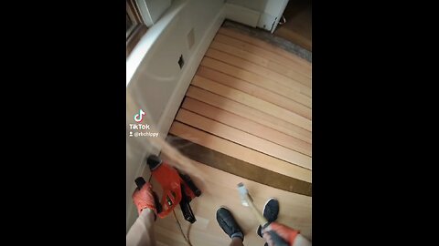 nail down flooring