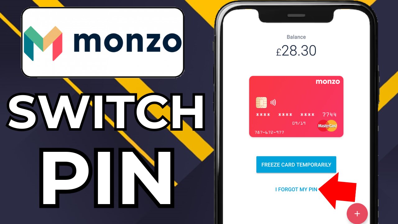 HOW TO CHANGE PIN ON MONZO