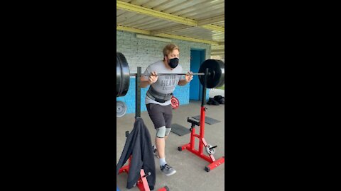 Lockdown Front Squats