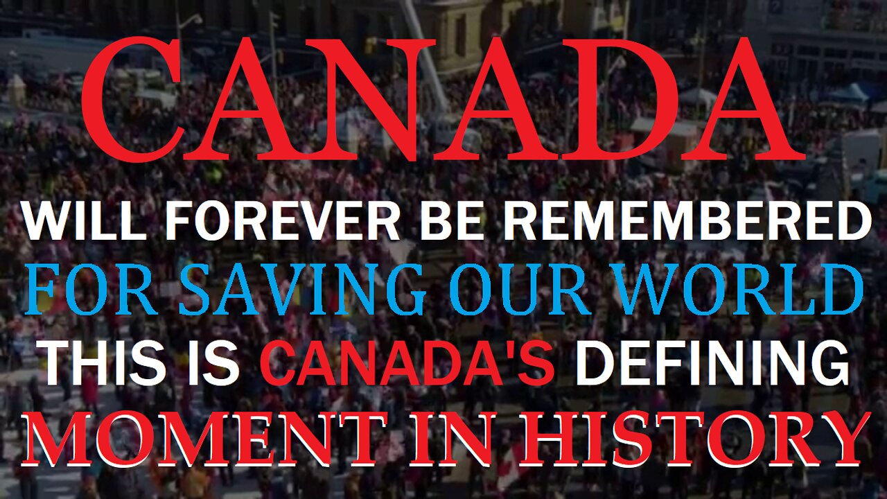 CANADA SAVES THE WORLD