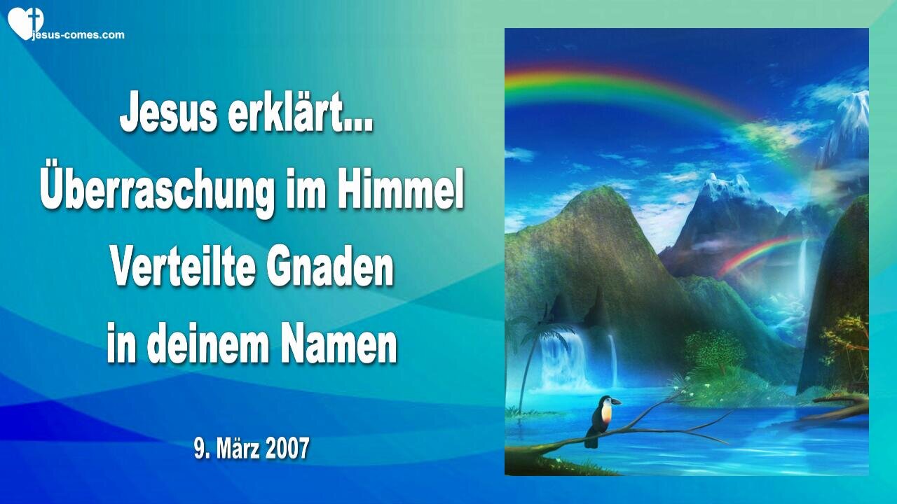 Überraschung im Himmel ❤️ Jesus erklärt... Verteilte Gnaden in deinem Namen... Clare's Erlebnis im Himmel