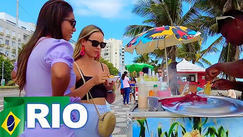 【4K】WALK 🇧🇷 IPANEMA 🏖 Rio de Janeiro - 4K video 𝐇𝐃𝐑 !