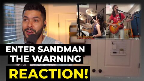 The Warning's Enter Sandman Cover (Reaction!) | maybe I can get my wife to like metal!
