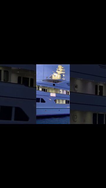 Huge Majestic Yatch in downtown Halifax