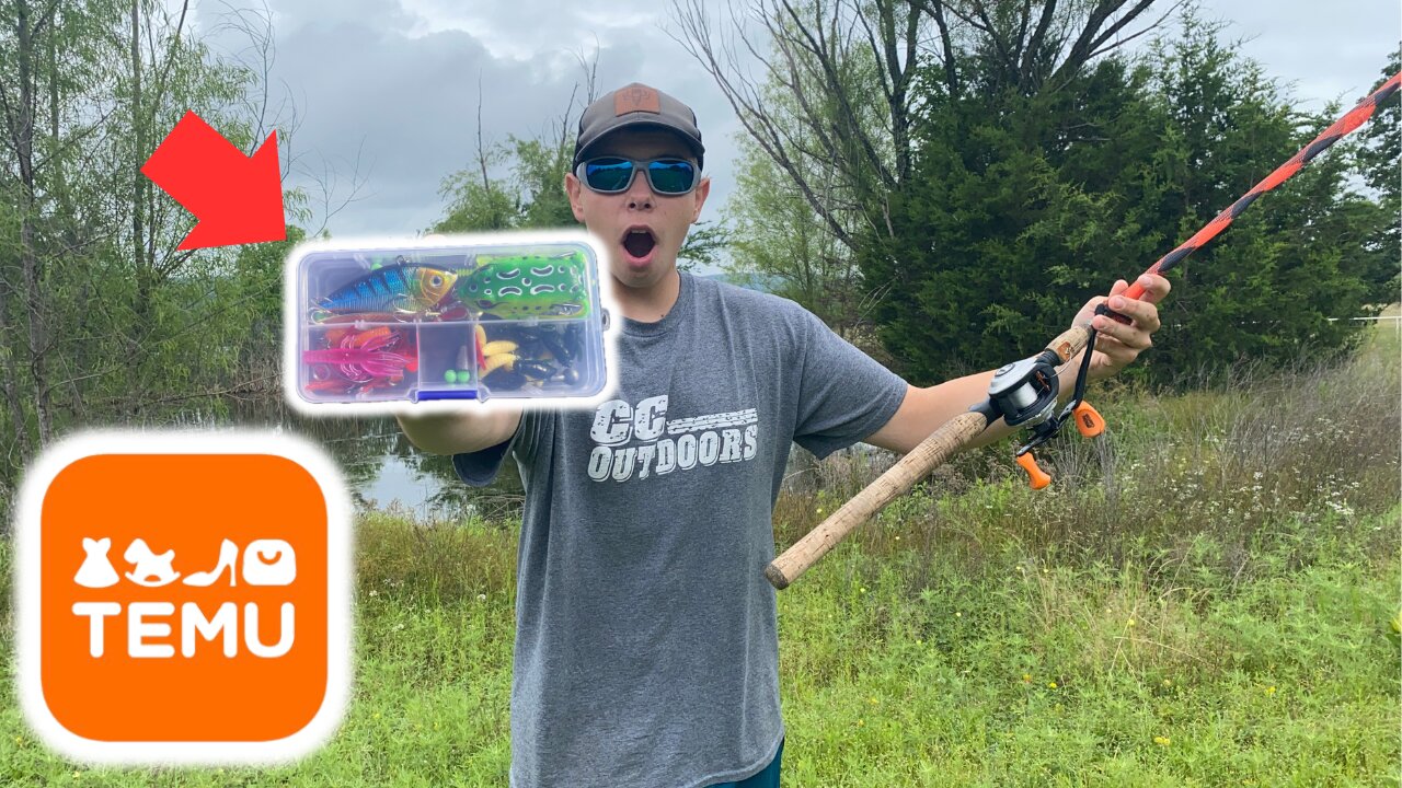 Temu Fishing Kit Challenge!