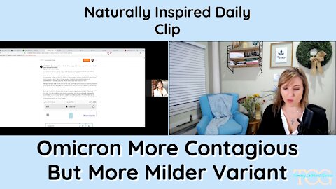 Omicron More Contagious But More Milder Variant