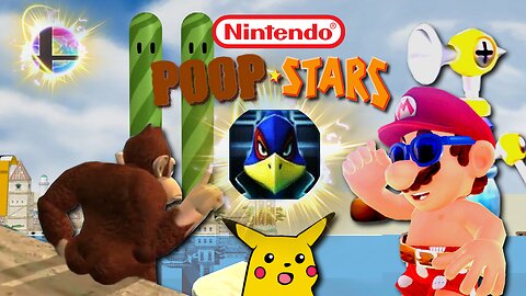 (YTP) Nintendo Poop-Stars