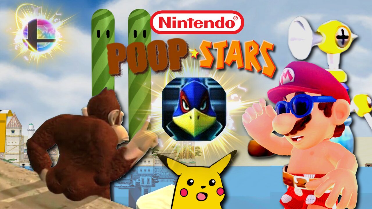 (YTP) Nintendo Poop-Stars