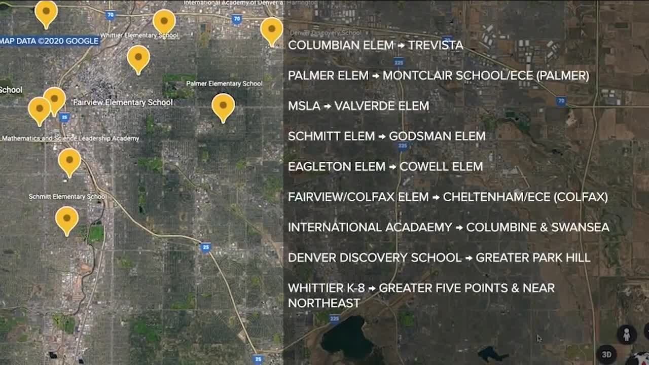 Denver Public Schools releases list of 10 schools facing closure, consolidation