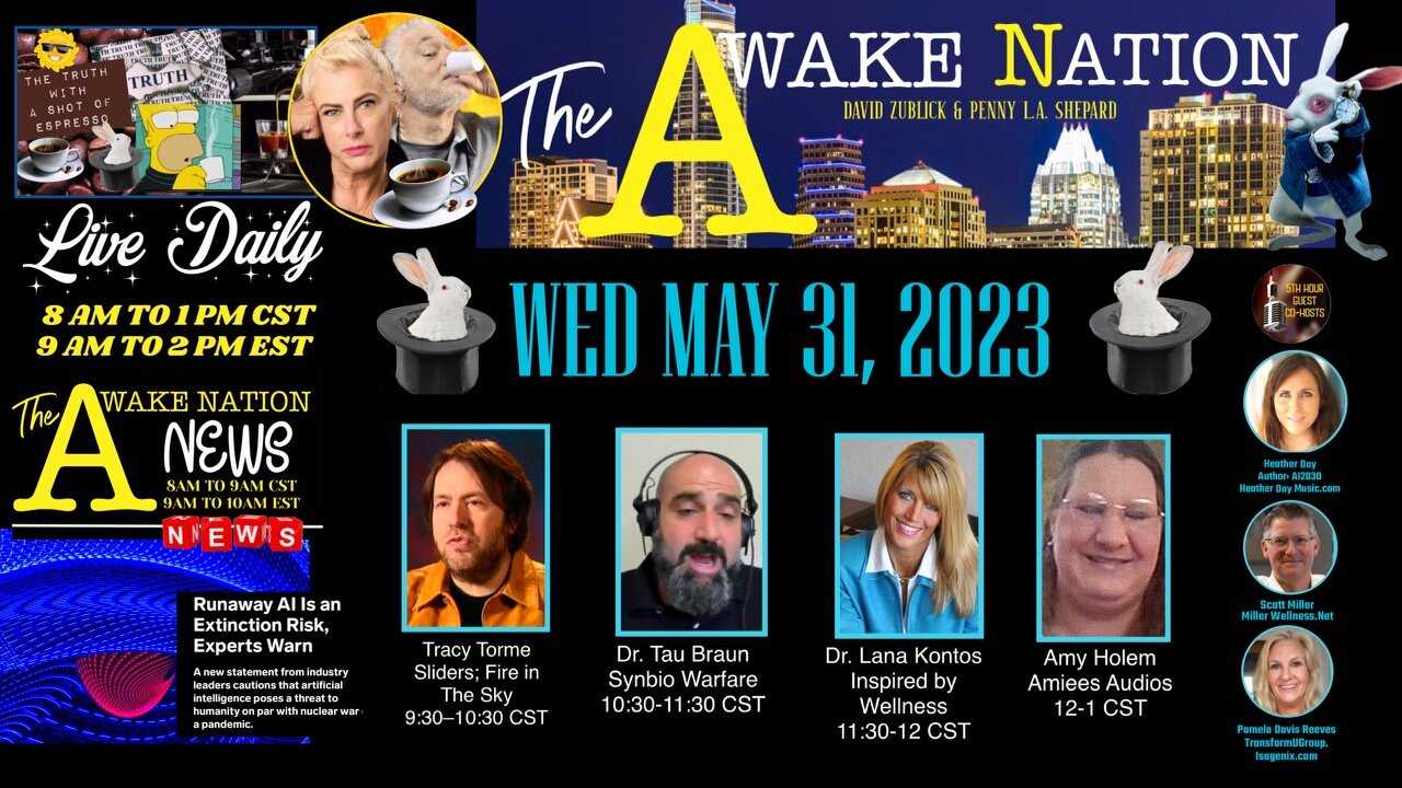 The Awake Nation 05.31.2023 Tinnitus Is The Result Of A Directed Energy Weapon Attack On YOU!