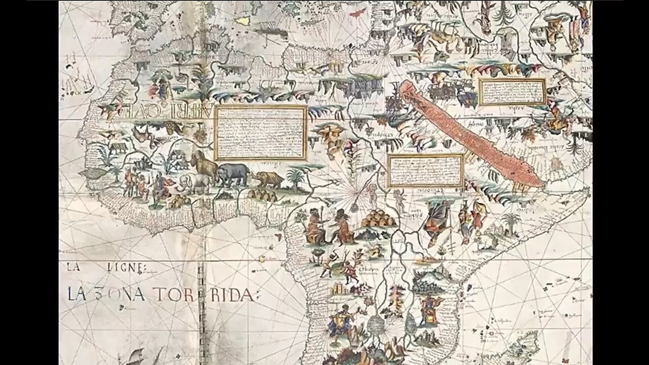 500 Year Old Map Shows RIVERS in MIDDLE of SAHARA DESERT - HaloHistory