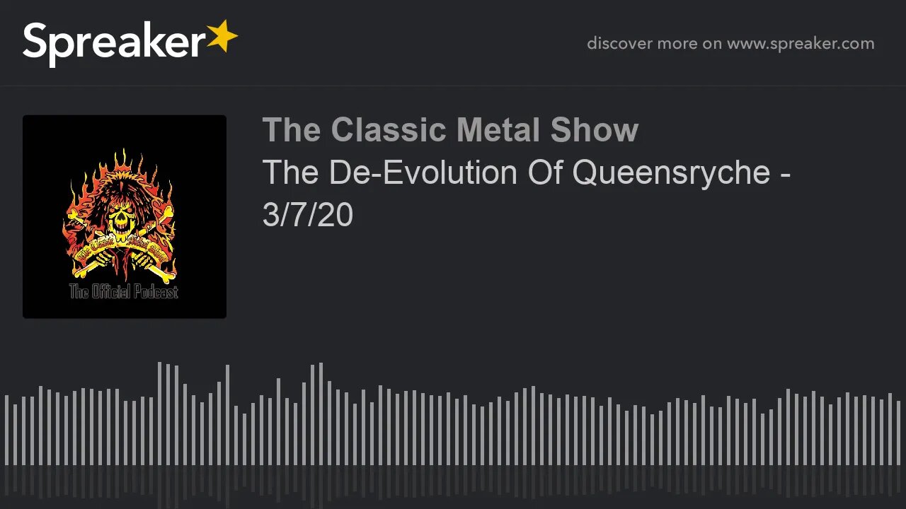 CMS HIGHLIGHT - The De-Evolution Of Queensryche - 3/7/20