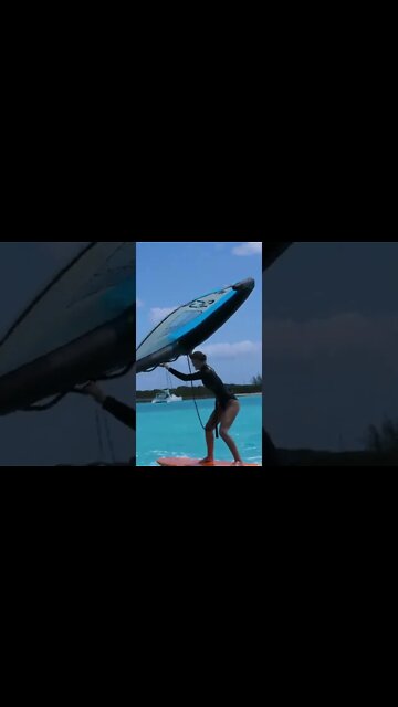 How not to wing foil