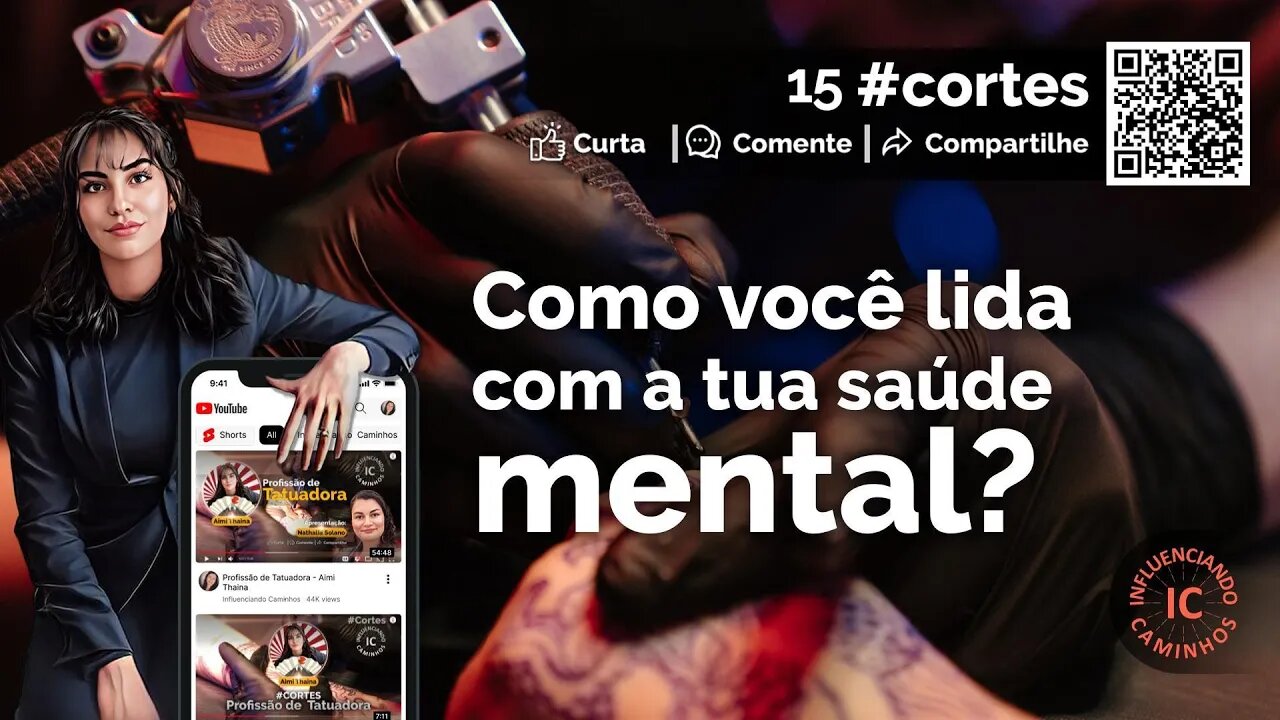 015 Como você lida com sua saúde mental? #carreiras #tattoo #saudemental