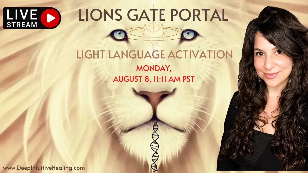 SPECIAL THAN YOU VIDEO! REGISTER FOR THE LIGHT LANGUAGE ACTIVATION TODAY!