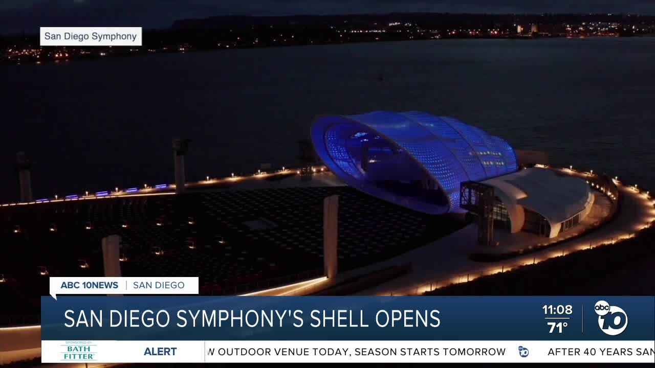 San Diego Symphony’s Rady Shell amphitheater opens for premier season