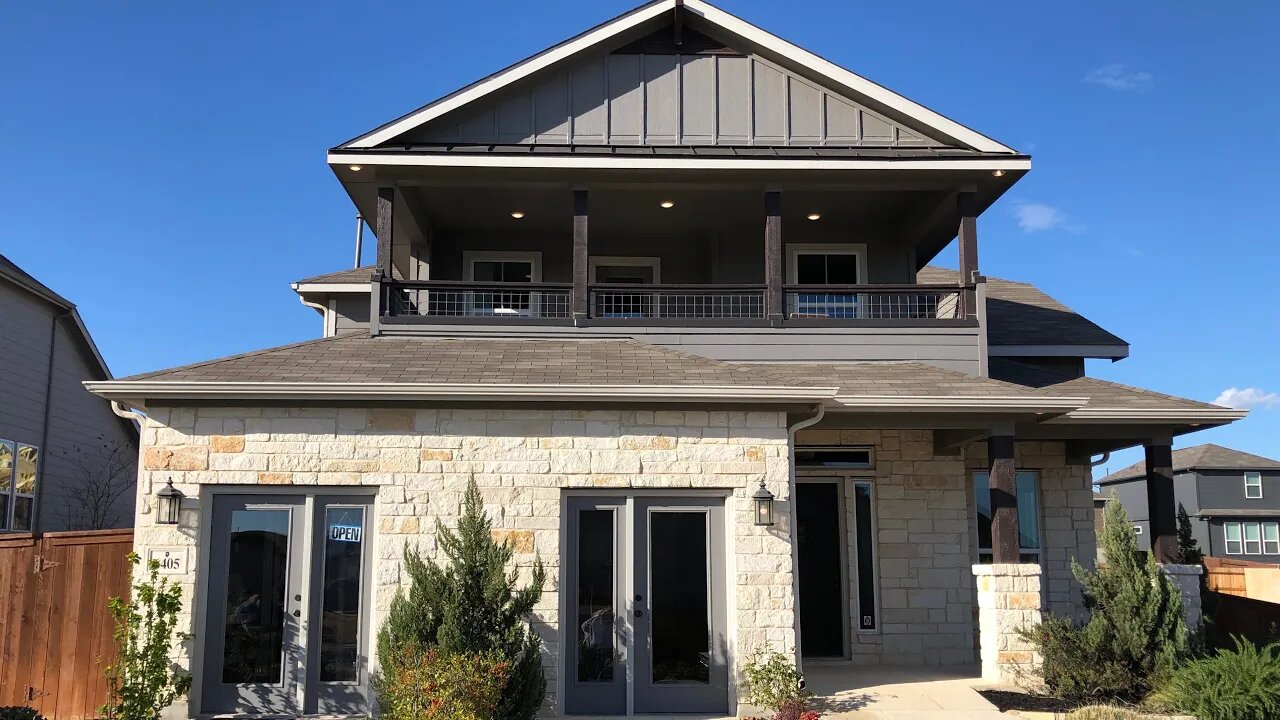 Castle Rock Model Home Tour, Homestead Community, Schertz Tx