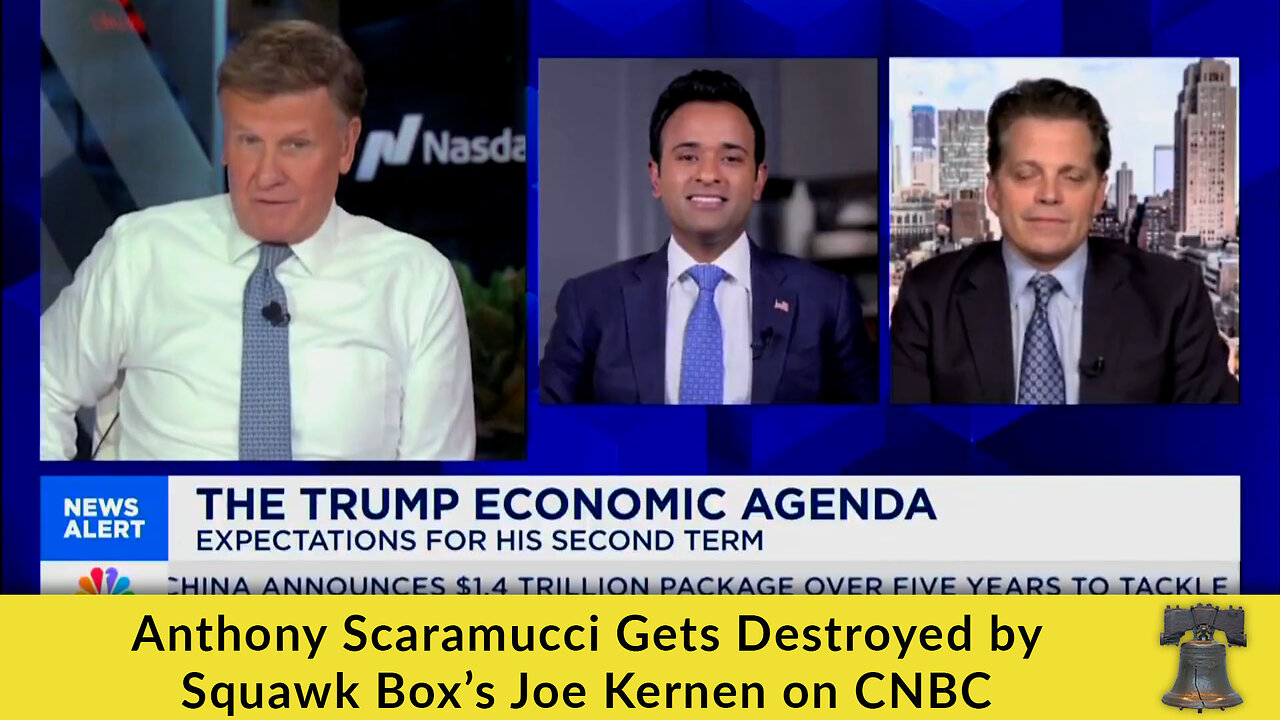 Anthony Scaramucci Gets Destroyed by Squawk Box’s Joe Kernen on CNBC