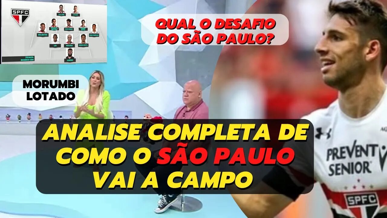 Renata Fan: Morumbi lotado para o jogo entre São Paulo e América | Copa Do Brasil | jogo Aberto