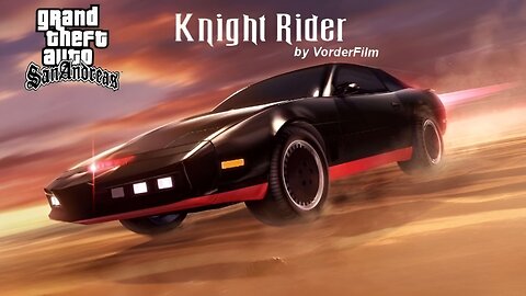 Knight Rider by The Vorder Studio (GTASA)-Episode 1 Ghost Car and K.A.R.R