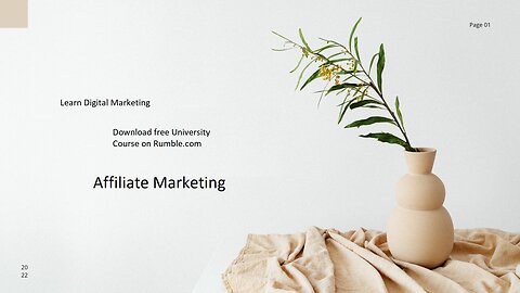 Affiliate Marketing