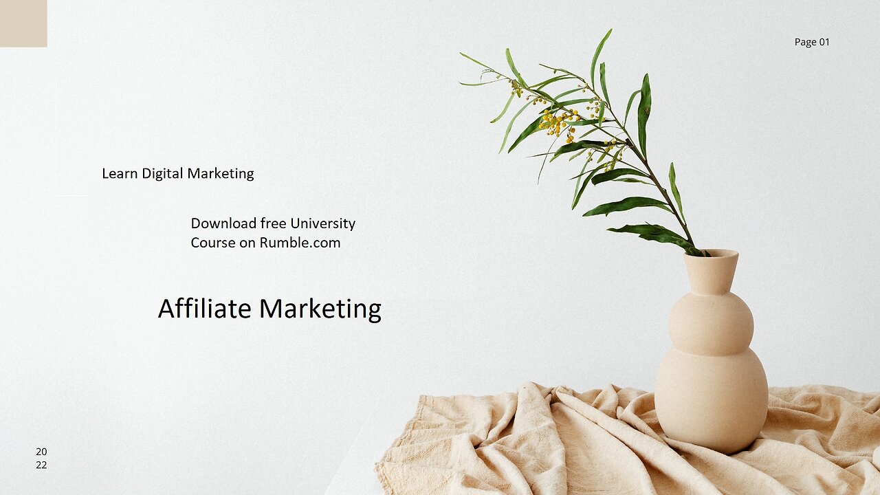 Affiliate Marketing