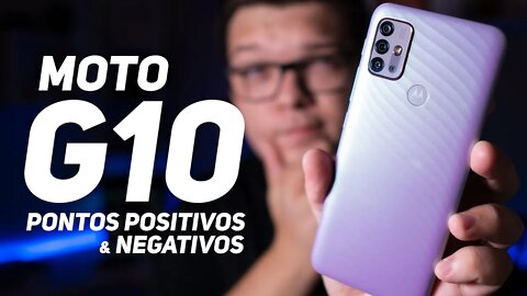 Motorola Moto G10 - O Básico BOM pra TUDO? Pontos Positivos e Negativos!