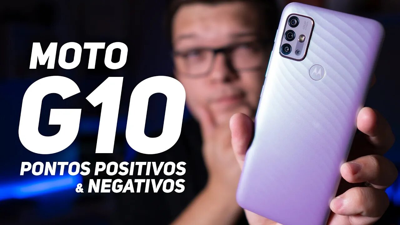 Motorola Moto G10 - O Básico BOM pra TUDO? Pontos Positivos e Negativos!