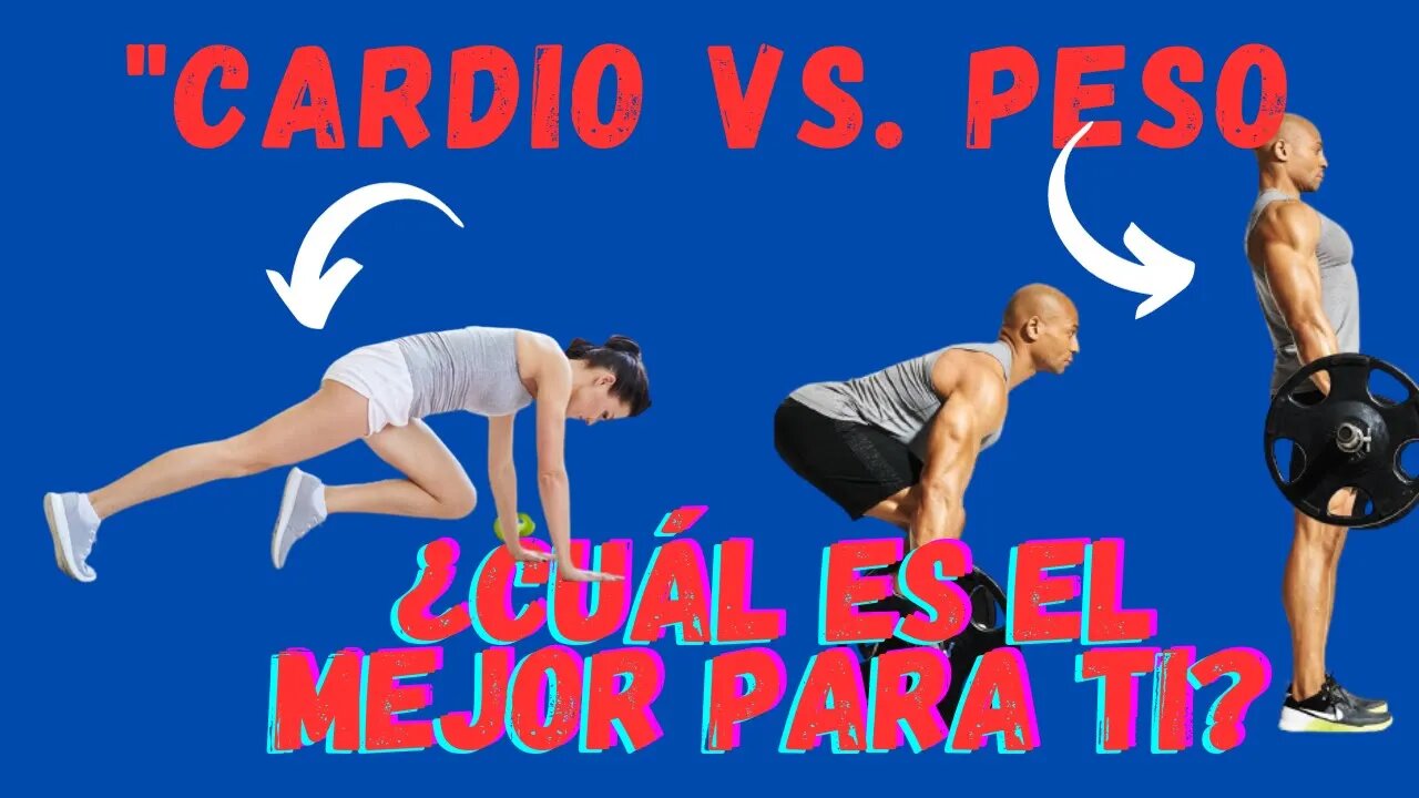 🔴🔴 CARDIO versus LEVANTAMIENTO DE PESAS la batalla definitiva para PERDER PESO 🔴🔴