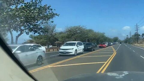 LAHAINA MAUI FIRES TRAFFIC & WEATHER CONDITIONS BEFORE THE FIRES BROKE OUT ULTIMATEADDICTION