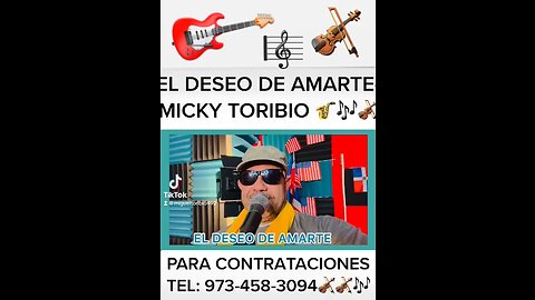 EL DESEO DE AMARTE— MICKY TORIBIO (BACHATA DOMINICANA) TRUMP 24-28