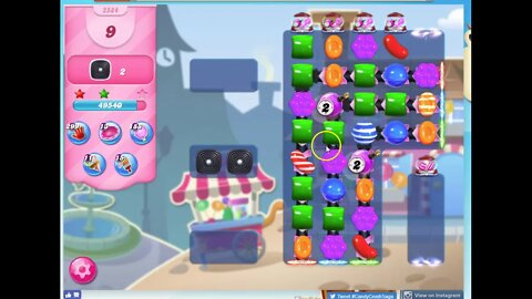 Candy Crush Level 2584 Audio Talkthrough, 3 Stars 0 Boosters
