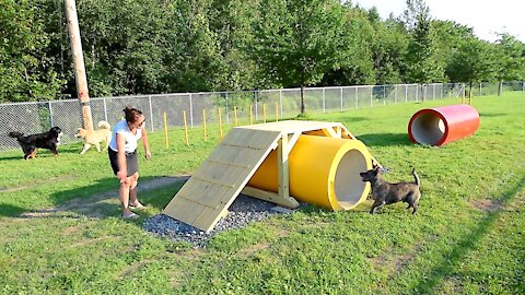 Inauguration parc canin St-Georges
