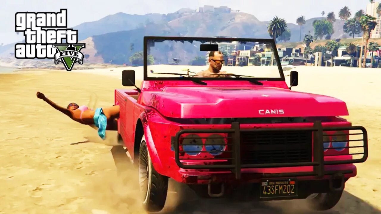 GTA V - RANDOM & FUNNY MOMENTS 56 (Messing With Civilians, Funny RKO's!)