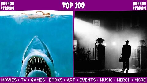 Top 100 Horror Movies of All-Time [HORROR STREAM]