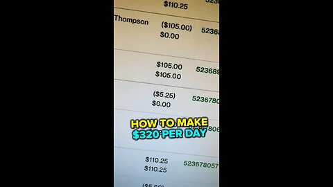 How to make $320 per day online