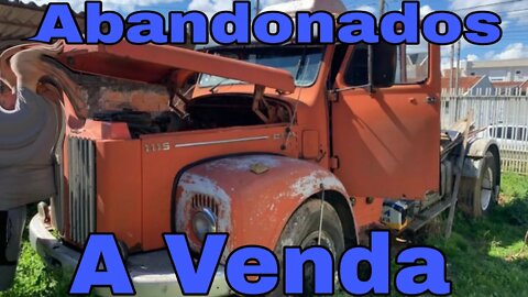 Ep.210 🚚 Caminhões Abandonados Repousando Brasil à Venda 📉 Oliveira Isaias