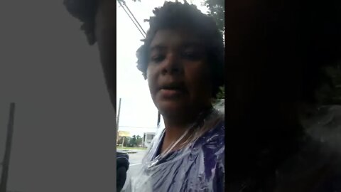 They were taking ADVANTAGE of #gangstalking me in the rain, where I couldn't film anything!