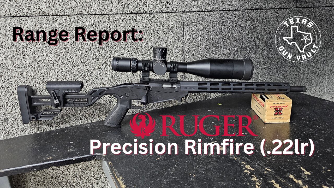 Range Report: Ruger Precision Rimfire Rifle (.22lr) - Great accuracy on a budget?